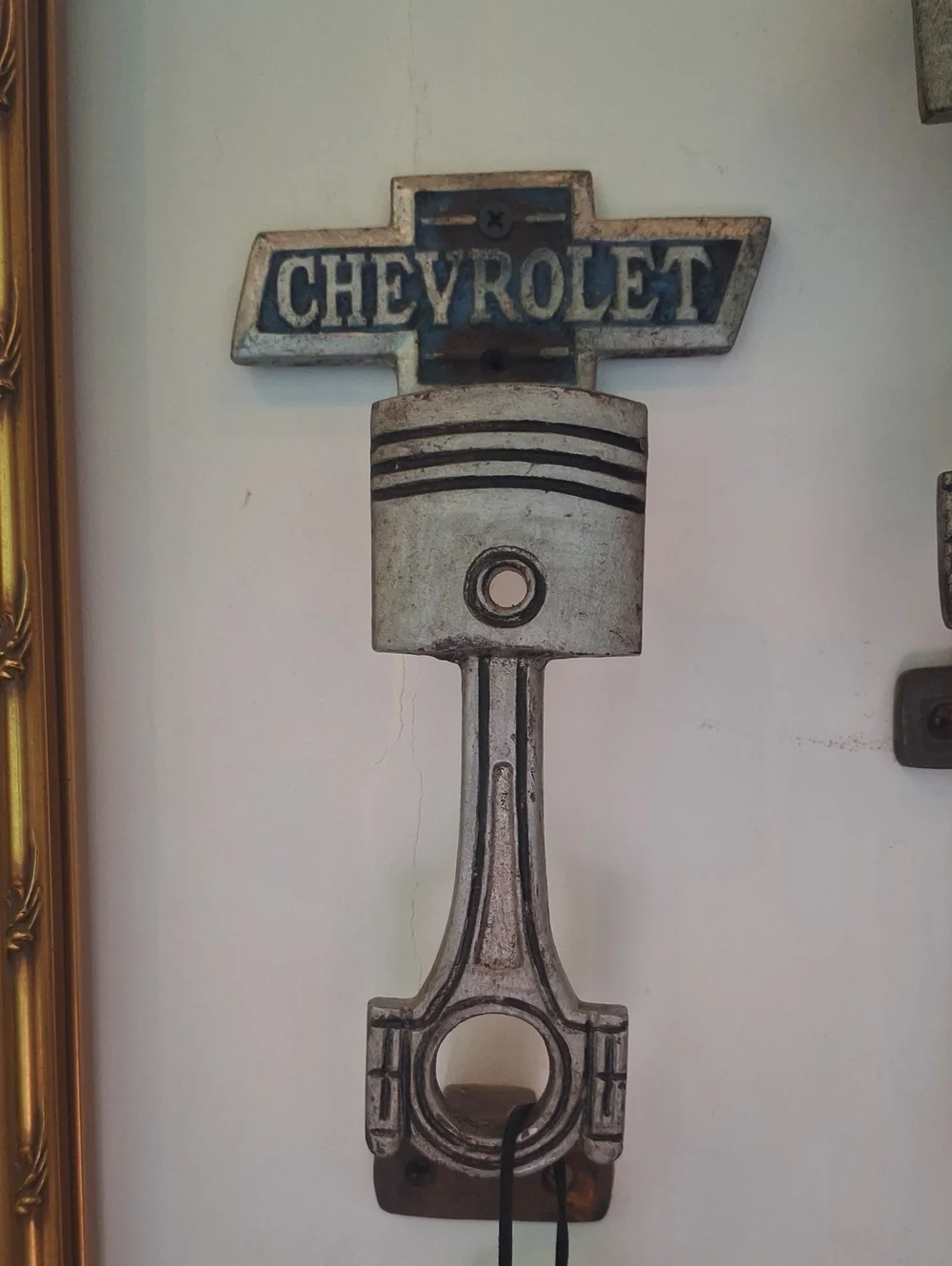 Chevrolet Iron Handle - Silver and Blue